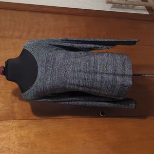 Basic Editions gray metallic top